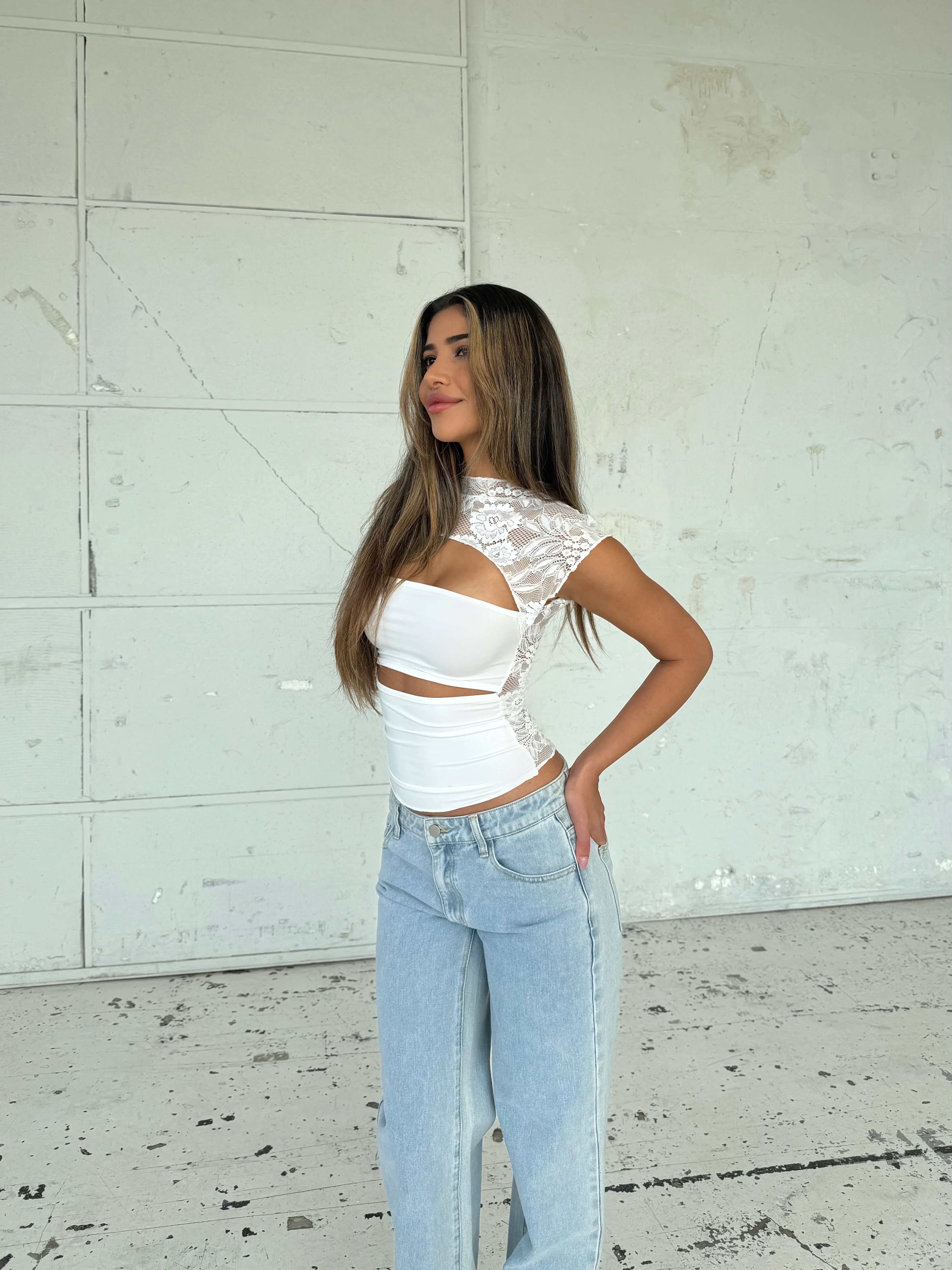 Cut out toppe